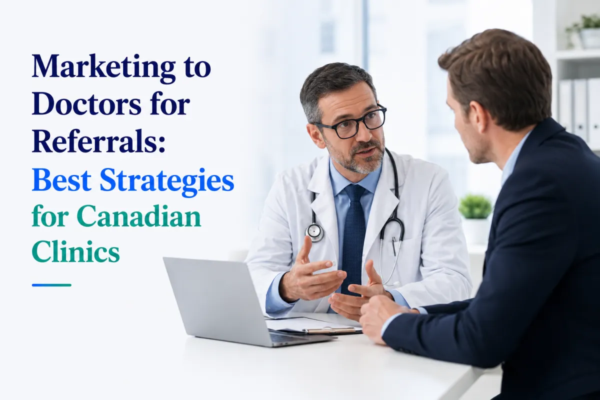 marketing to doctors for referrals