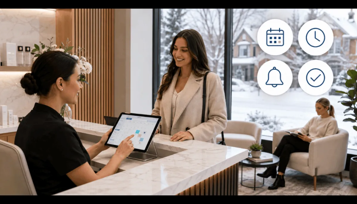 med spa scheduling software reduce no shows