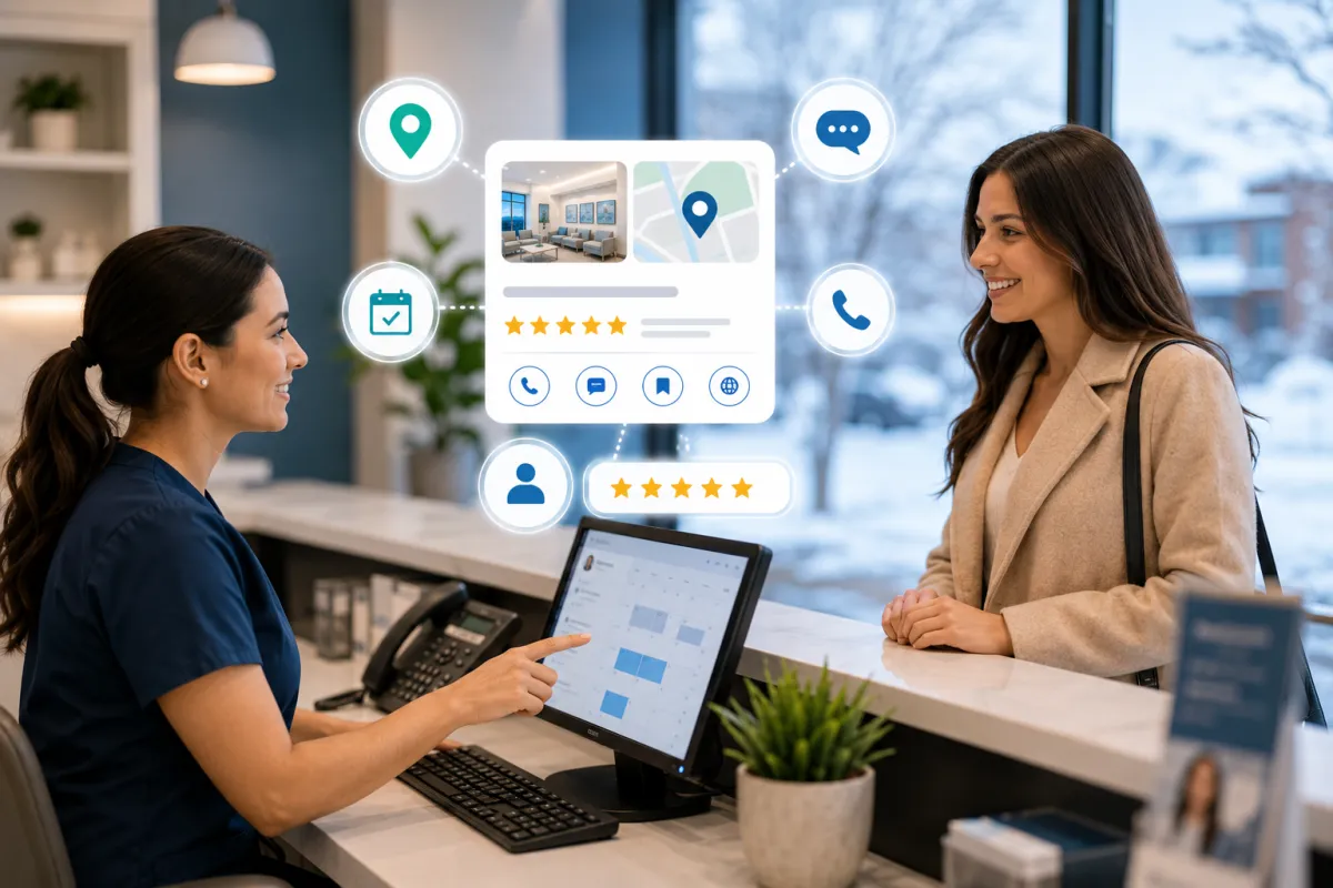 optimize google business profile for doctors
