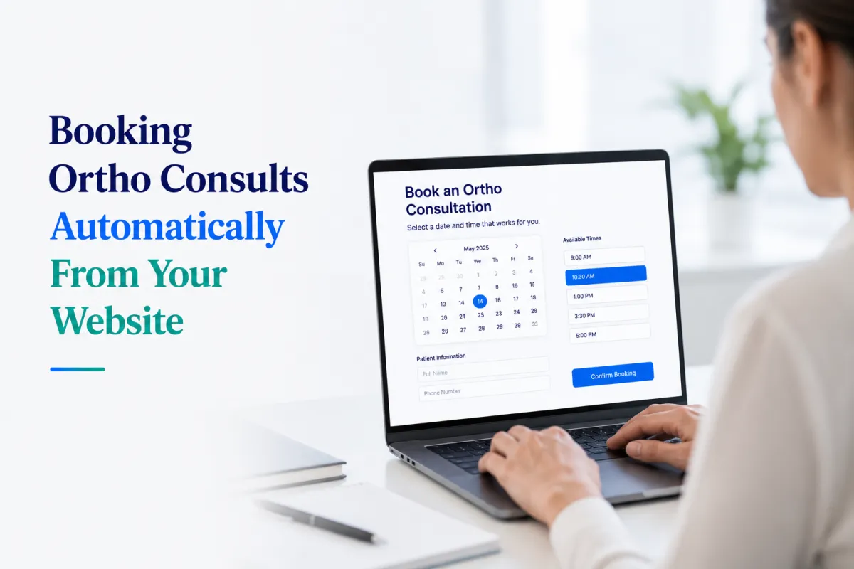 orthodontic booking automation