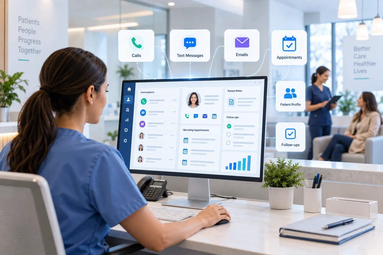 how patient communication hubs drive value-based care
