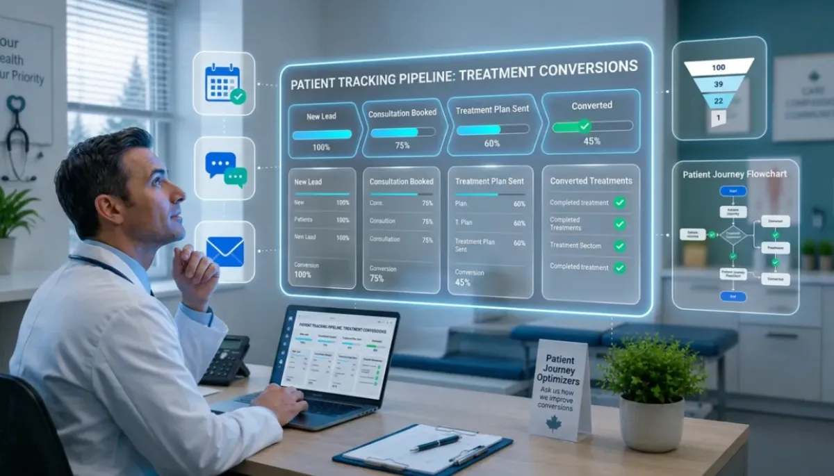 patient tracking system improve treatment conversions